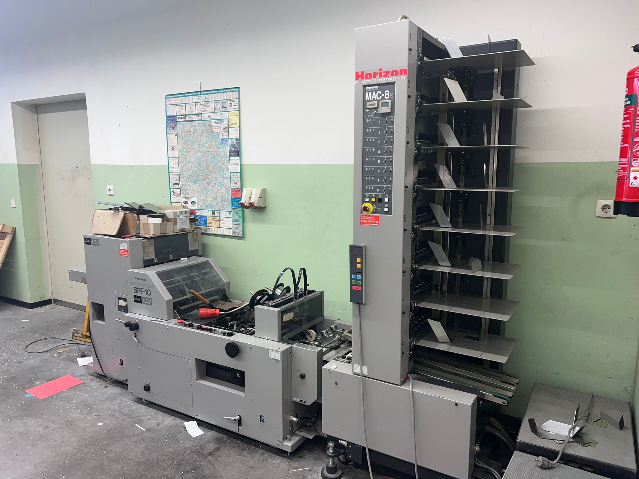 丁合機　HORIZON MC-8a Horizon MAC-8 | AGM Anwar Graphische Maschinen GmbH