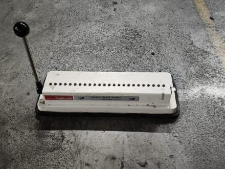 Offset Plate Punch OPS-24-2